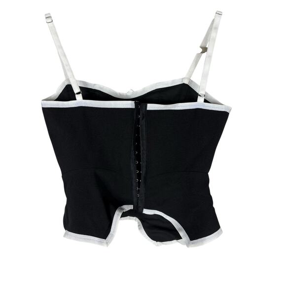 Miaou Tina Corset Top Party Statement Coquette Cottagecore Casual Festival Small - Picture 8 of 11